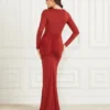 Thriller maxi-jurk