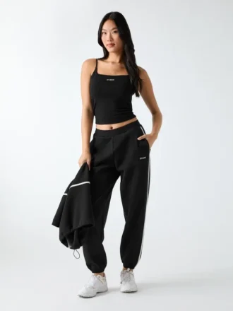 Top met ribgebreid patroon