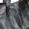 Tote bag van gekraakt leer