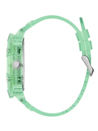 Transparant groen multifunctioneel horloge
