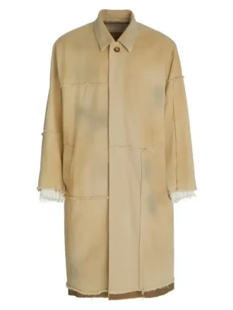 Trenchcoat met panelen Trenchcoat met panelen