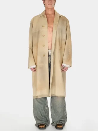 Trenchcoat met panelen Trenchcoat met panelen
