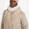 Trey gemêleerde gestreepte beanie
