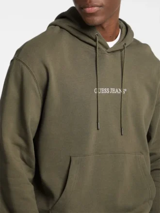 Trui met capuchon en logo