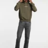 Trui met capuchon en logo Trui met capuchon en logo