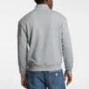 Trui met halve rits en logo Trui met halve rits en logo