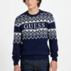 Trui met logo van Scandinavische wolmix Trui met logo van Scandinavische wolmix