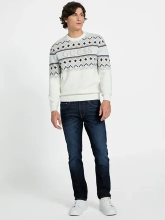 Trui met logo van Scandinavische wolmix