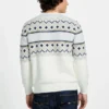 Trui met logo van Scandinavische wolmix Trui met logo van Scandinavische wolmix