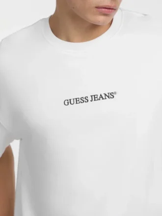 Trui met ronde hals en logo
