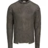 Trui met verweerde look