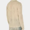 Trui met verweerde look