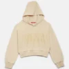 Truly Cropped hoodie met logo (7-14)