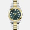 Tweekleurig analoog horloge