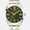Tweekleurig analoog horloge Tweekleurig analoog horloge