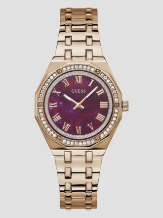 Tweekleurig analoog horloge