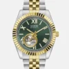 Tweekleurig analoog horloge Tweekleurig analoog horloge