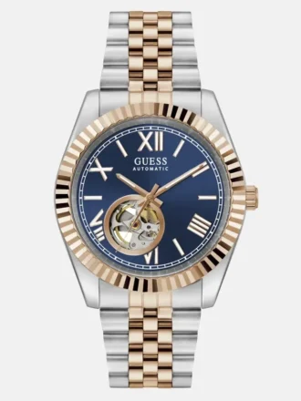 Tweekleurig analoog horloge