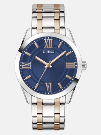 Tweekleurig analoog horloge