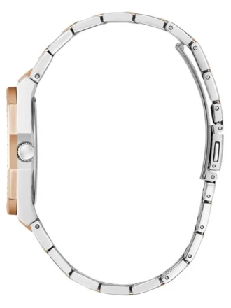 Tweekleurig analoog horloge