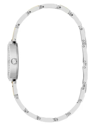 Tweekleurig analoog horloge