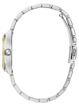 Tweekleurig analoog horloge