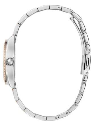 Tweekleurig analoog horloge
