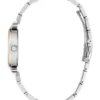 Tweekleurig analoog horloge