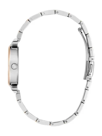 Tweekleurig analoog horloge