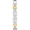 Tweekleurig analoog horloge