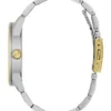 Tweekleurig analoog horloge
