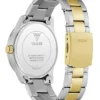 Tweekleurig analoog horloge