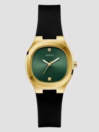 Tweekleurig analoog siliconenhorloge