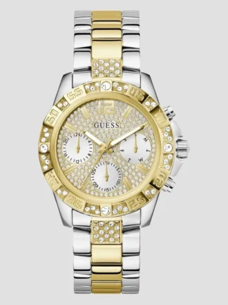 Tweekleurig chronograafhorloge