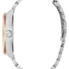 Tweekleurig en blauw analoog horloge Tweekleurig en blauw analoog horloge