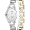 Tweekleurig en blauw analoog horloge Tweekleurig en blauw analoog horloge
