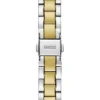 Tweekleurig en lichtblauw analoog horloge Tweekleurig en lichtblauw analoog horloge