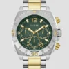 Tweekleurig groen multifunctioneel horloge Tweekleurig groen multifunctioneel horloge
