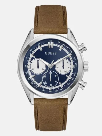 Tweekleurig multifunctioneel suède horloge