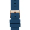 Tweekleurig siliconen analoog horloge