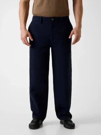 Twill chino broek