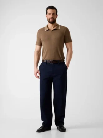 Twill chino broek