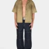 Uitgewassen denim utility broek Uitgewassen denim utility broek