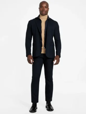 Utility-blazer van wolmix