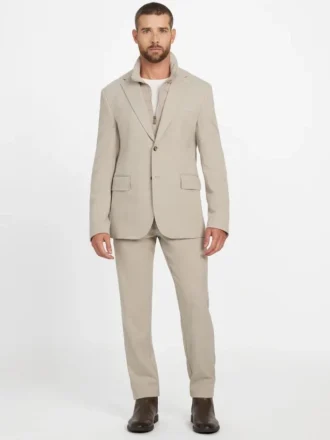 Utility-blazer van wolmix