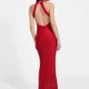 Vaeda kanten maxi-jurk