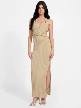 Vanya geribde maxi-jurk