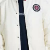 Varsity-jas met geborduurde patch Varsity-jas met geborduurde patch