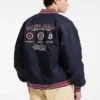 Varsity-jas met geborduurde patch Varsity-jas met geborduurde patch