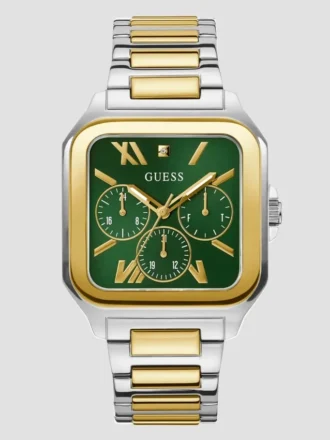 Veerkleurig vierkant multifunctioneel horloge